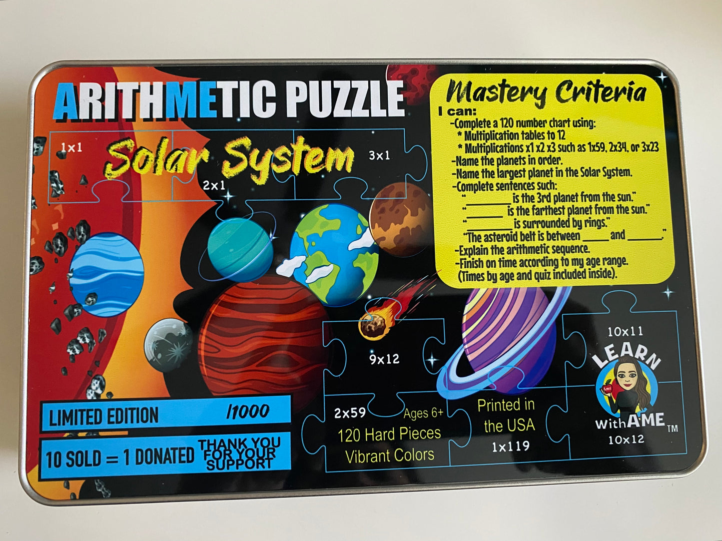8 πͺ Space Multiplication - Times tables to 12 and x1 x2 x3 π§©
