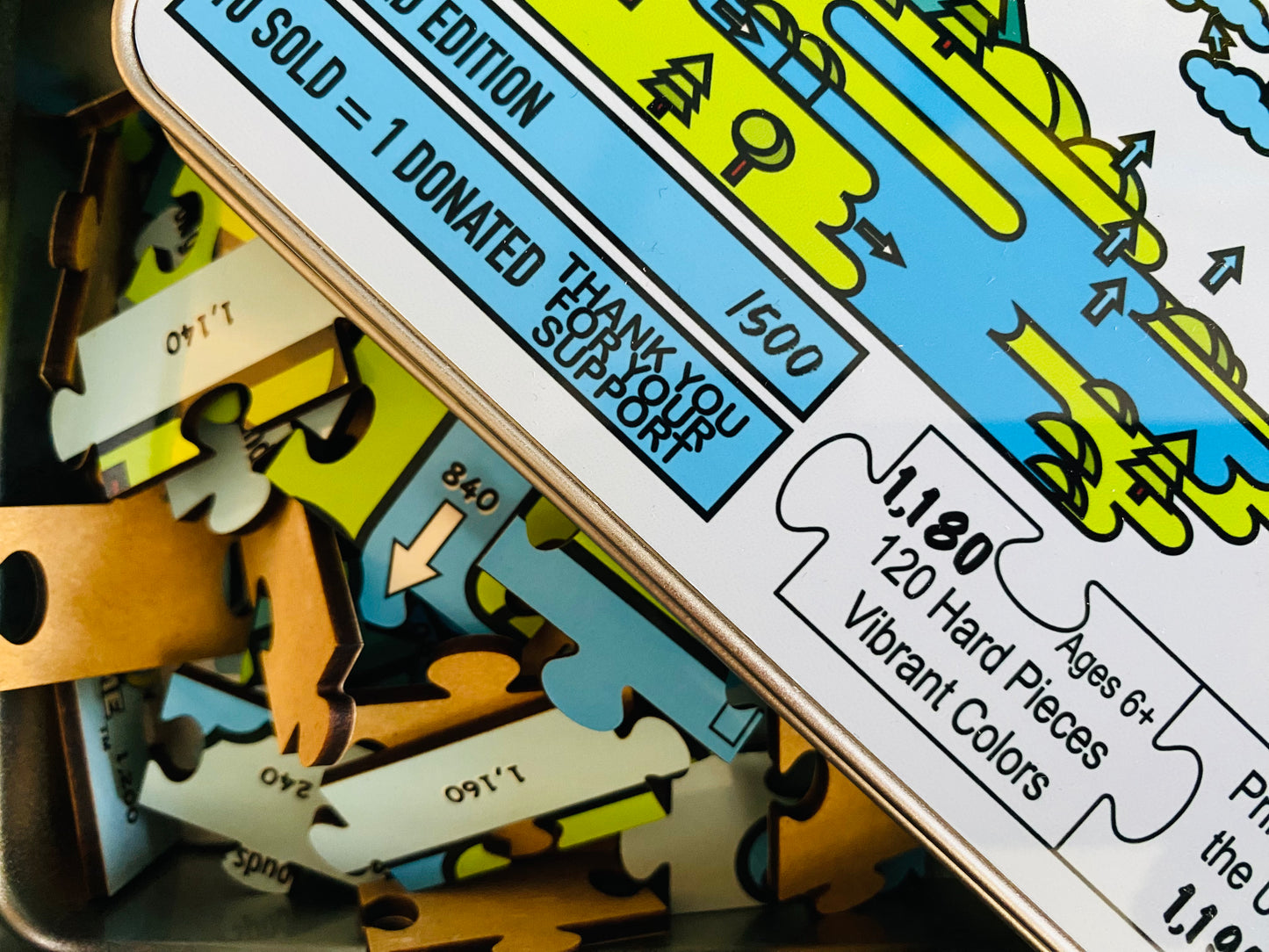 4💧♻ Water's Journey Jigsaw 1200 Premium 🧩
